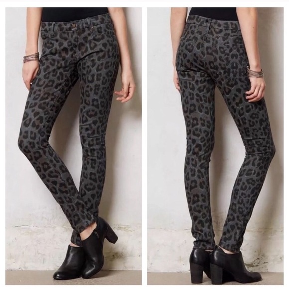 mother jeans leopard